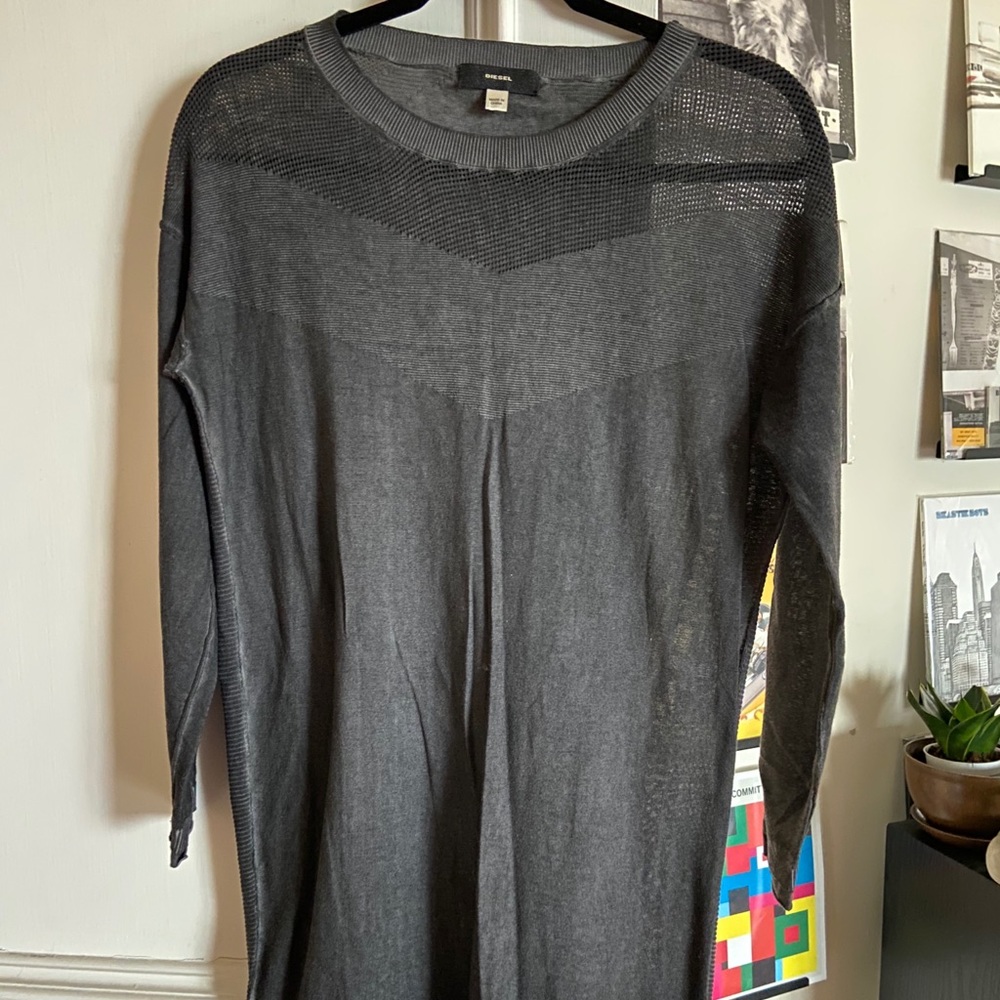 Diesel sweater knit dress size medium